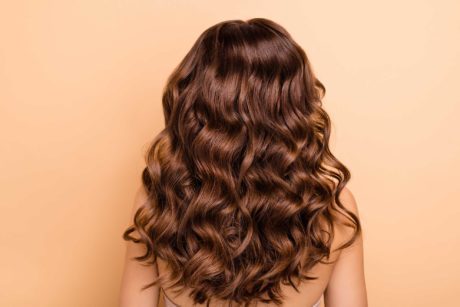 healthy strong hair with hair pills